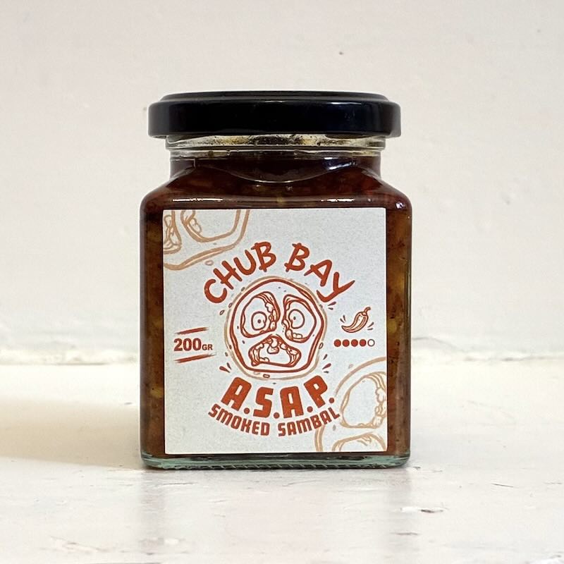 Chub-bay : Sambal Asap - smoked sambal 200g